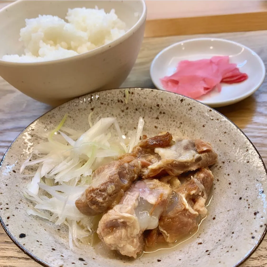 #排骨定食セットはじめました 